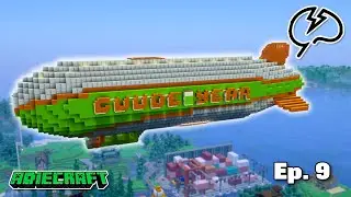 Я построил для GUUDE дирижабль на Mindcrack SMP! - Эпизод 9