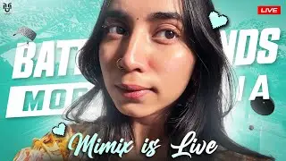 BGMI LIVE W 4X QUEEN🩷 | TEAM CODES | WOW | #shortslive #shortsfeed #bgmi #girlgamer