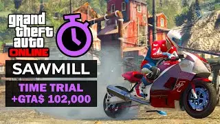 GTA Online Time Trial - Sawmill (Under Par Time)