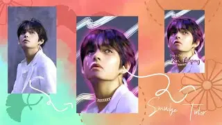 Smudge Tutorial ~ Kim Taehyung