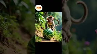 Little monkey.  Eating some one.