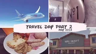 Orlando Florida May 2018 - Travel Day Part 2 - TUI Premium - No1 Lounge & Walmart