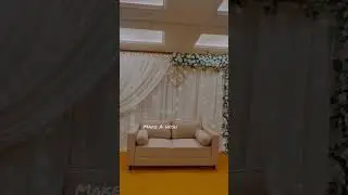 Pre Wedding Decor #engegment #couple #decoration