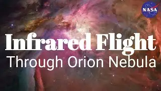 Infrared Journey Through the Orion Nebula | ESA & Hubble&rsquo;s Stunning View