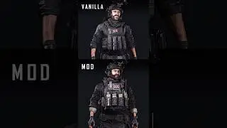Captain Price in Ghost recon breakpoint Vanilla vs Mod