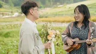 Couple Những ng&agrave;y b&igrave;nh y&ecirc;n Đ&agrave; Lạt T & A #julywedding #theflorestdalat