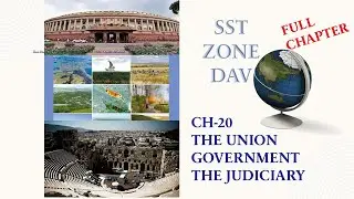 Ch-20,The union government-The  Judiciary(full Chapter)D A V Class-8