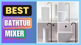 Best Bathtub Faucet Floor Standing Tub Bathroom High Flow Tall Shower Tap Mixer Review