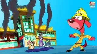 Firefighter Dog Adventure: Saving the Burning Building | Dog and Rat Cartoon |Rat A Tat | 60 Min