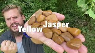 Yellow Jasper ACHIEVE YOUR DREAMS Healing Gemstone PERSEVERANCE Endurance & Physical Stamina SEX