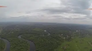 Полет на квадрокоптере на высоту 369м