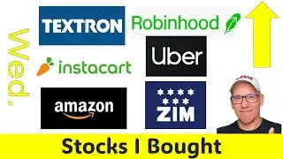 Stocks I Bought in November - TXT, ZIM, AMZN, UBER, CART, HOOD