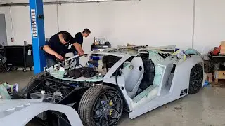 Lambo Veneno handmade after 2 years