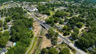 Salem Rd bridge at Tucker Creek now open to thru traffic