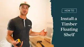 How to Install a Timber Floating Shelf