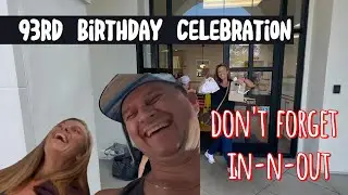 Dash to SoCal: Papa’s 93rd, Puppy Yoga & In-N-Out