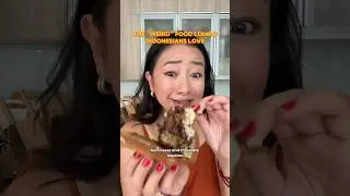 Would YOU try this &ldquo;weird&rdquo; food combo?? 😱 #indonesianfood #dessert #weirdfoodcombo #martabakmanis