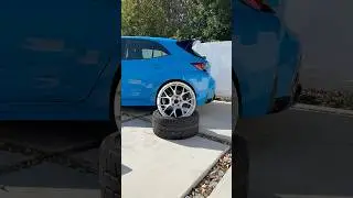New BBS Wheels For the GR Corolla #toyota#corolla#gr#grcorolla