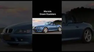 90&rsquo;s Kids Dream Cars #nostalgia #cars #90s #sportscar #roadster