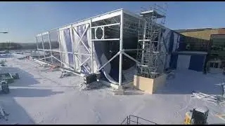 New Aquatics Facility at the Bold Centre - Timelapse of Dec. 2024 and Jan. 2025 Construction