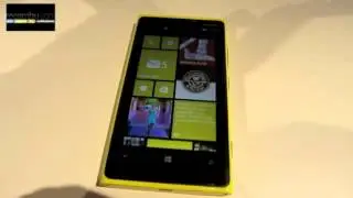 Nokia Lumia 920 hands on