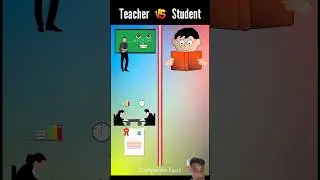Teacher 🆚 Student ❓ #shorts #facts #comparison 💯 credit comprrisionfact1 ✅