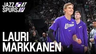 LAURI drops 🇫🇮29🇫🇮 in WIN VS SPURS | UTAH JAZZ
