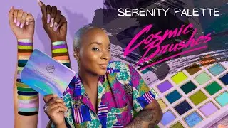 MAKEUP : Serenity Palette de COSMIC BRUSHES... Superbe mais la qualité est-elle au rendez-vous ?!