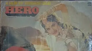 DING DONG O BABY SING A SONG-MANHAR UDHAS,ANURADHA PAUDWAL-HERO-1983,LAXMIKANT PYARELAL-vinyl ripped