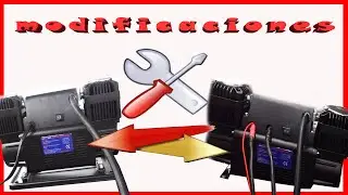 comparativa compresor de aire -PARTE 2 - modificaciones