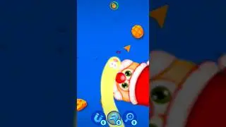 WORM ZONE epic Gameplay Top 1 | video 2 | slitherio wormate biggest snake io🐍 game | #shorts #fyp