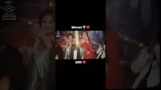 Big boss winner gilli 🔥 #biggboss #bigbosskannada #viral #shorts #kannada #gillinata