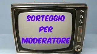 COME DIVENTARE MODERATORE NELLE MIE LIVE