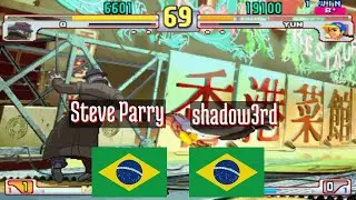@sfiii3nr1: Steve Parry (BR) vs shadow3rd (BR) [SF III 3rd Strike sfiii sf3 Fightcade] Jan 12