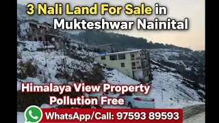 3 Nali Land For Sale in Mukteshwar Nainital Himalaya View Property Pollution Free Best Deal Act Fast