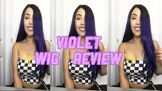 $25 VIOLET WIG REVIEW // MANE GANG HERAREMY HAIR