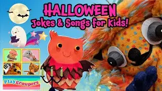 Halloween Jokes for Kids 8 🎃 | Learn a owl joke! Sing A Wise Old Owl 🦉