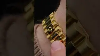 Rolex President Day-Date Yellow Gold Champagne Dial Mens Watch 18038 l SwissWatchExpo