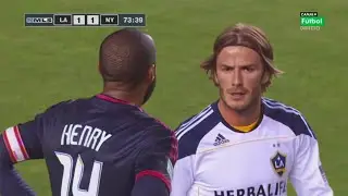 David Beckham & Thierry Henry Legendary Match In 2011
