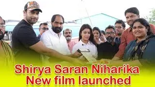 Shriya Saran and Niharika New Movie Launch | Ilayaraja | Sujana || VS9 NEWS
