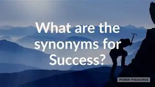 Synonyms for Success (with pronunciation)