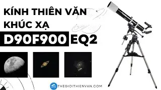 Kính thiên văn Celestron 90F900EQ Deluxe | Dễ dàng hơn khi có bộ bám nhật động