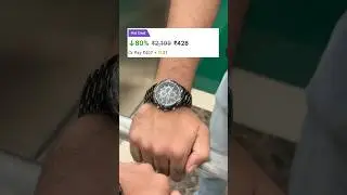 🤑✨ Best Watch Under 500 Rs #malayalam #watch #review #shorts