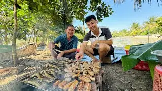Kết Thúc Vụ Cá Mới, Chú 5 Làm Bữa Tiệc Nướng Lại Rai Với Anh Em Vui Gì Đâu