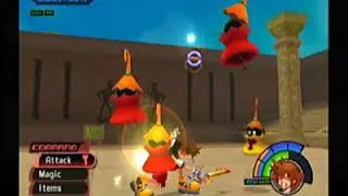 Kingdom Hearts (PS2) - Part 12 - Olympus Coliseum - Phil Cup -  Sora Alone / Time Trial