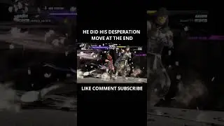 He did his desperation move at the end | Dead or Alive 6 Shorts