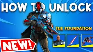 *NEW* HOW TO UNLOCK THE ROCK (FOUNDATION) SKIN in FORTNITE! Chapter 3 Season 1 Gameplay