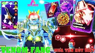 Roblox &ndash; DAO VENOM FANG CỦA SUNG JIN WOO MẠNH NHẤT? POWER CRIMSON META CỰC KHỦNG | Solo Hunters