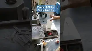 Powder PET Jar Filling Machine #fillingmachine #powderfillingmachine #milkpowder #bottlefilling
