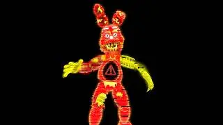 Nightmare System Error Toy Bonnie Sings The FNAF Song (Remake)